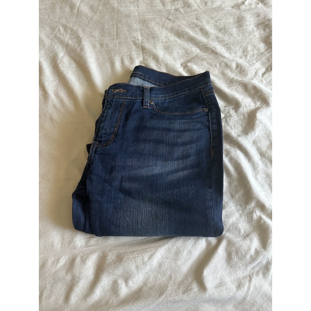 SOHO Jeans Bootcut Denim Women's 8 Blue Faded Low Rise Medium Wash